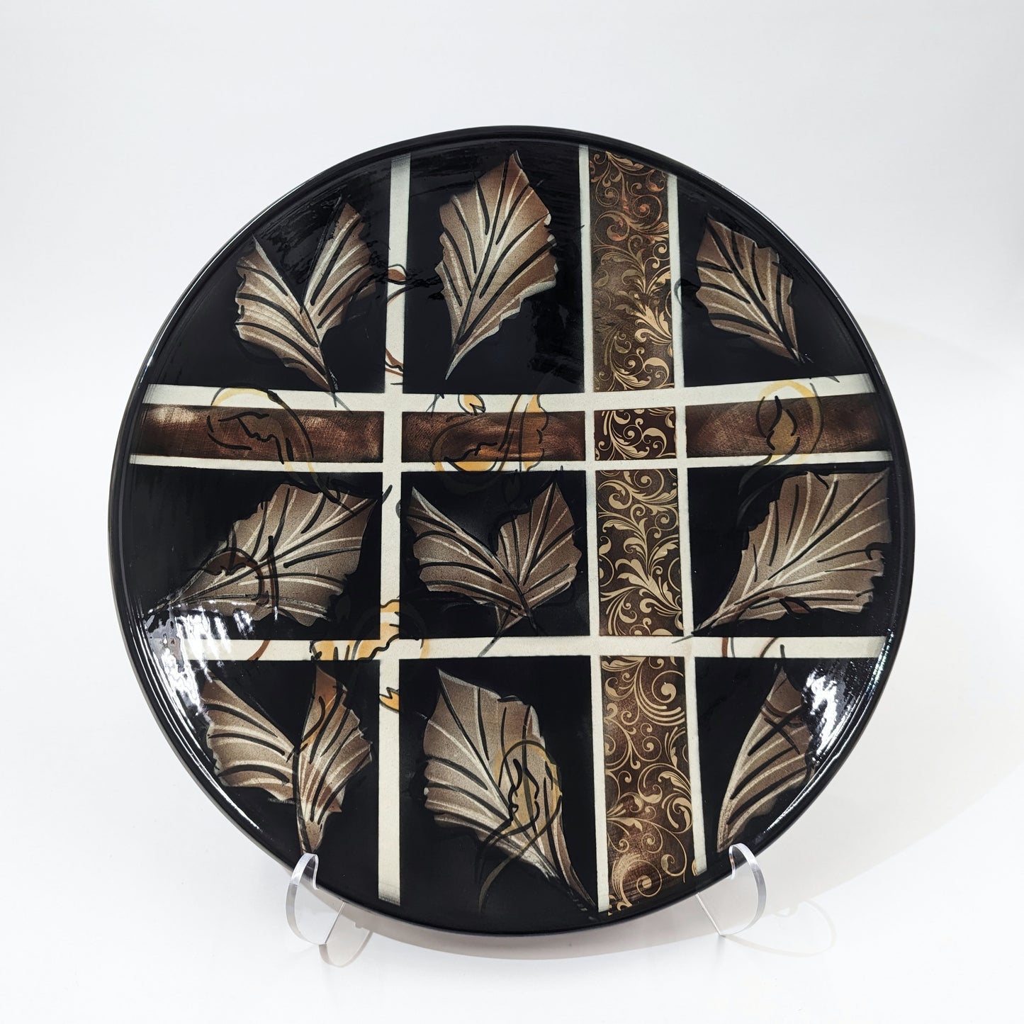 Modern Baroque Round Platter