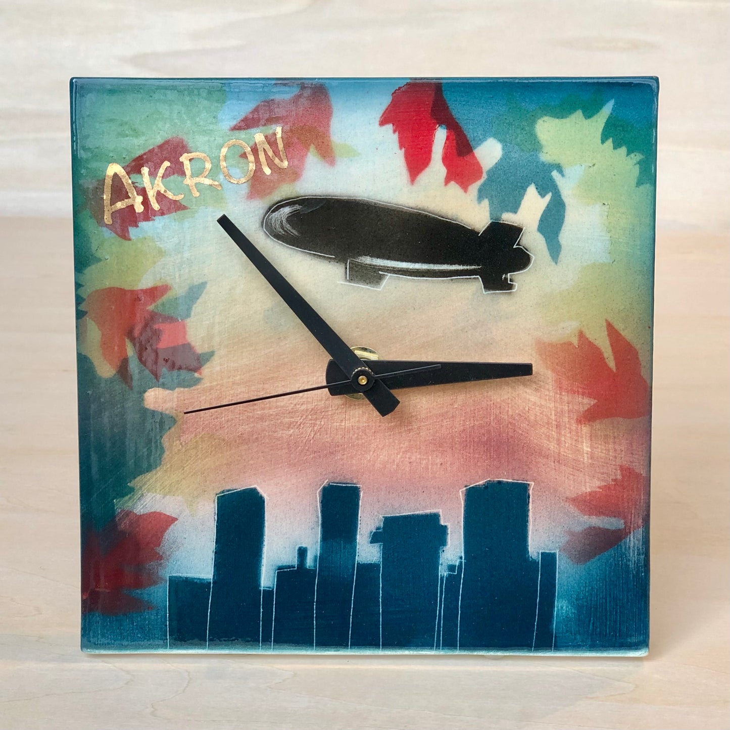 Akron Blimp Clock (tabletop)