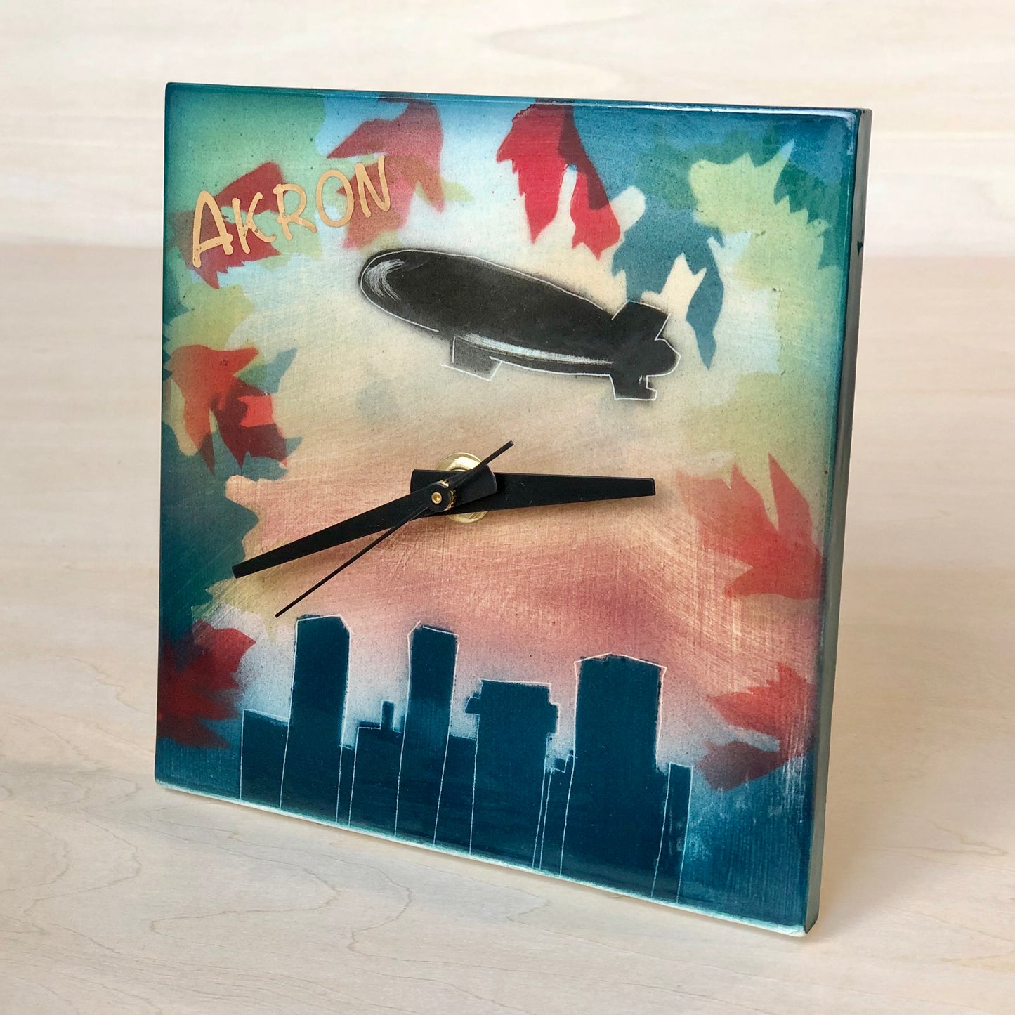 Akron Blimp Clock (tabletop)