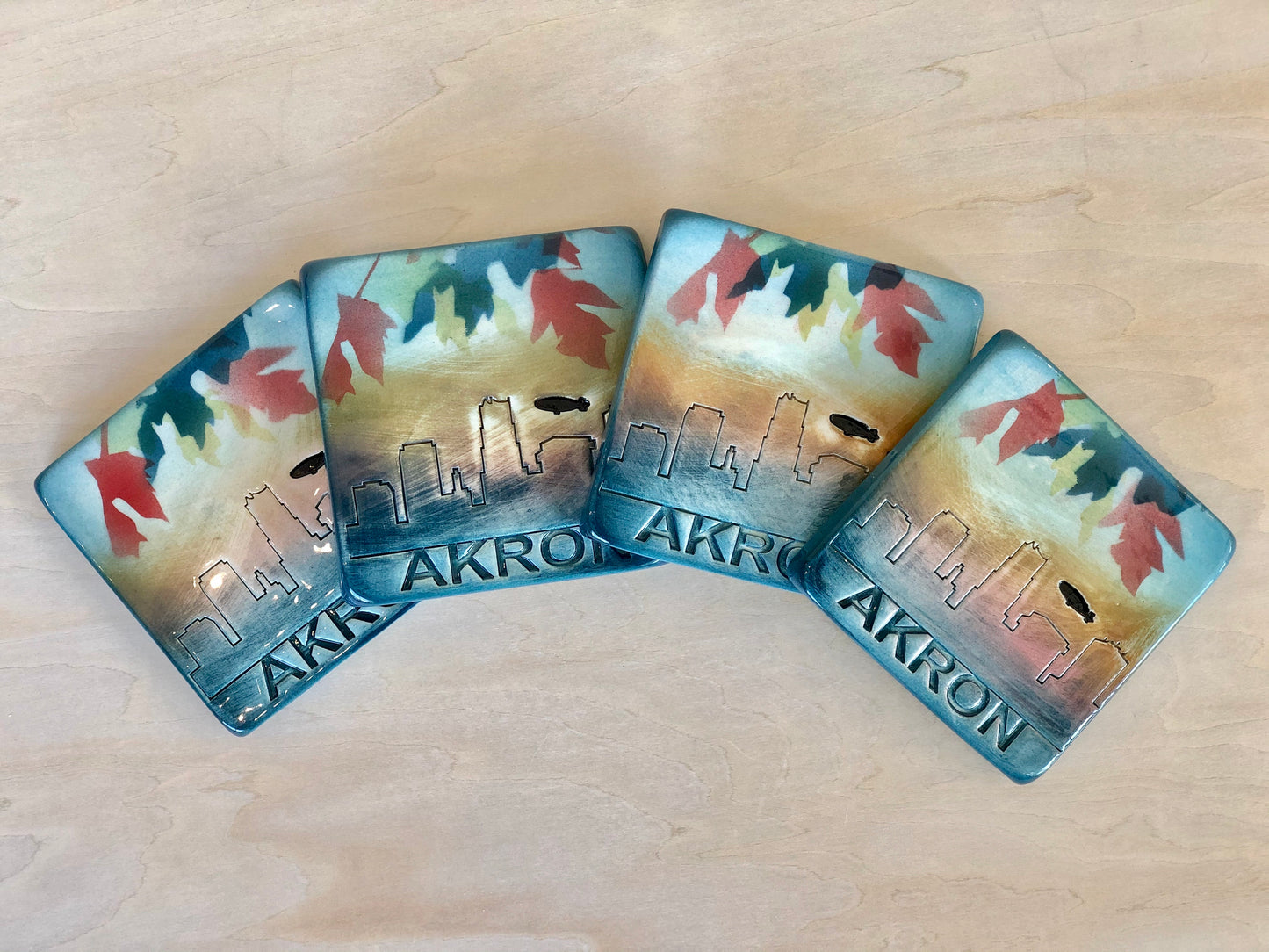 Akron Coasters (Set of 4)